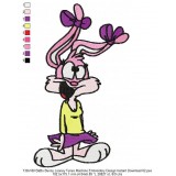 130x180 BaBs Bunny Looney Tunes Machine Embroidery Design Instant Download 02